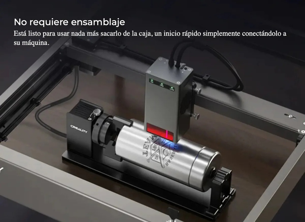 Rotativo Cnc Laser Creality P/ Grabadora Falcon Serie