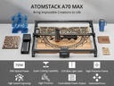 Atomstack X70 Max - 70w Opticos - La Mas Potente Del Mercado