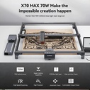 Atomstack X70 Max - 70w Opticos - La Mas Potente Del Mercado