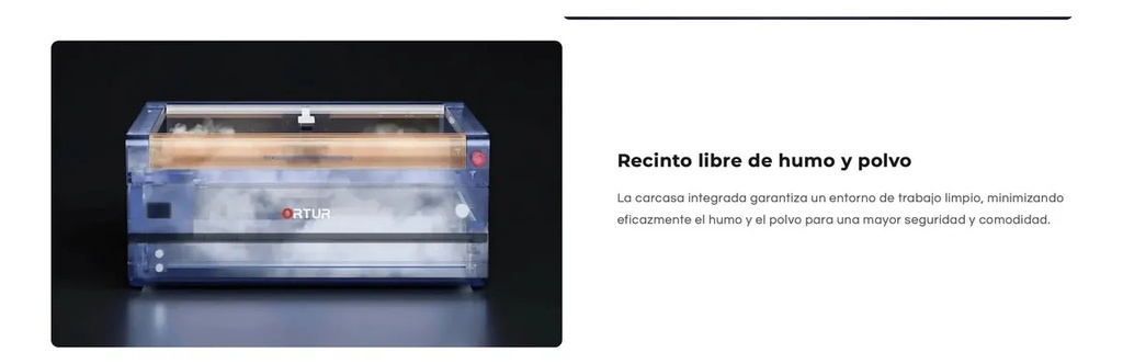 Grabadora Y Cortadora Laser Ortur H20 20w - La Mas Completa