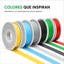 Filamento PLA Lite Azul 1kg Bambulab