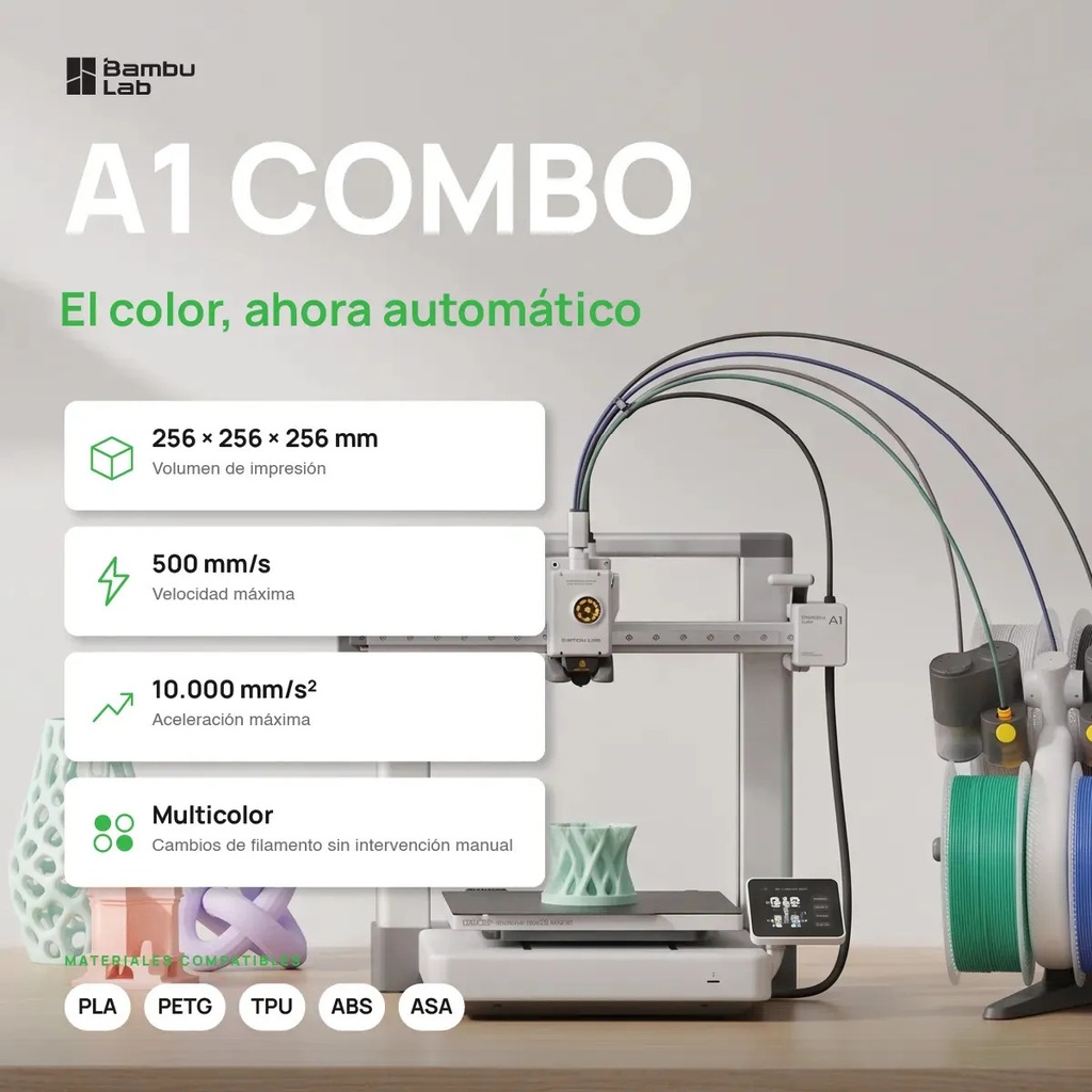 Bambu Lab A1 Impresora 3d Combo Ams