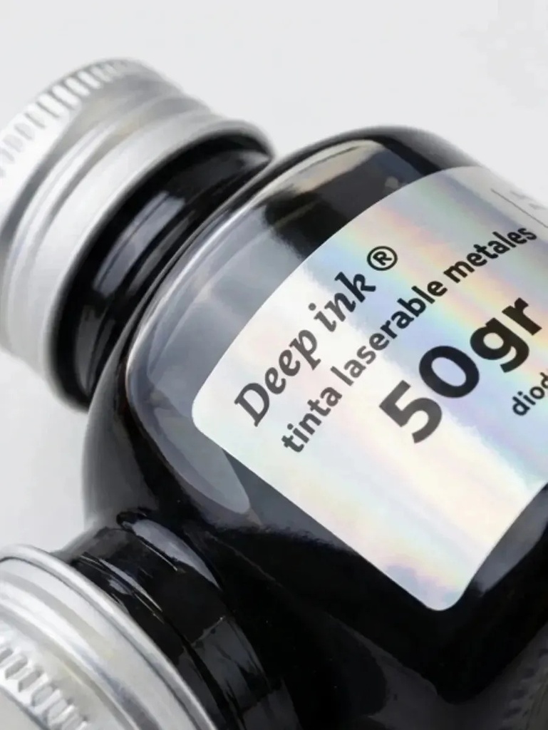Tinta Para Grabar Metales Con Laser Diodo, Co2 , Fibra 50 Gr