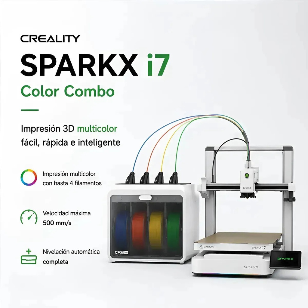 Impresora Creality SPARKX i7 Combo