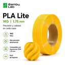 Filamento PLA Lite Gris 1kg con Carrete Bambulab
