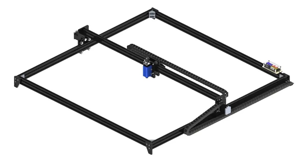 Cnc Corte Laser 100x100cm-80w Corta Mdf 3-5 Mm En 1 Pasada