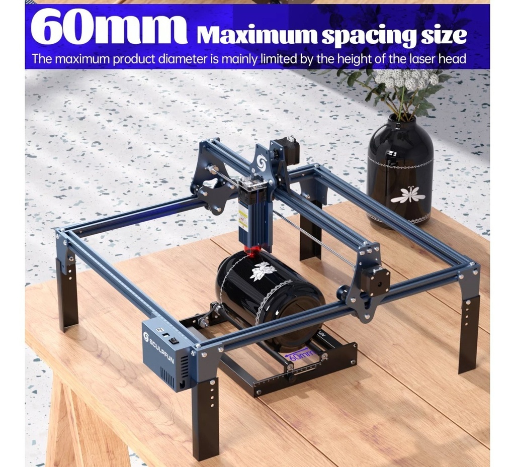 Accesorio Rotativo Para Cnc Sculpfun 