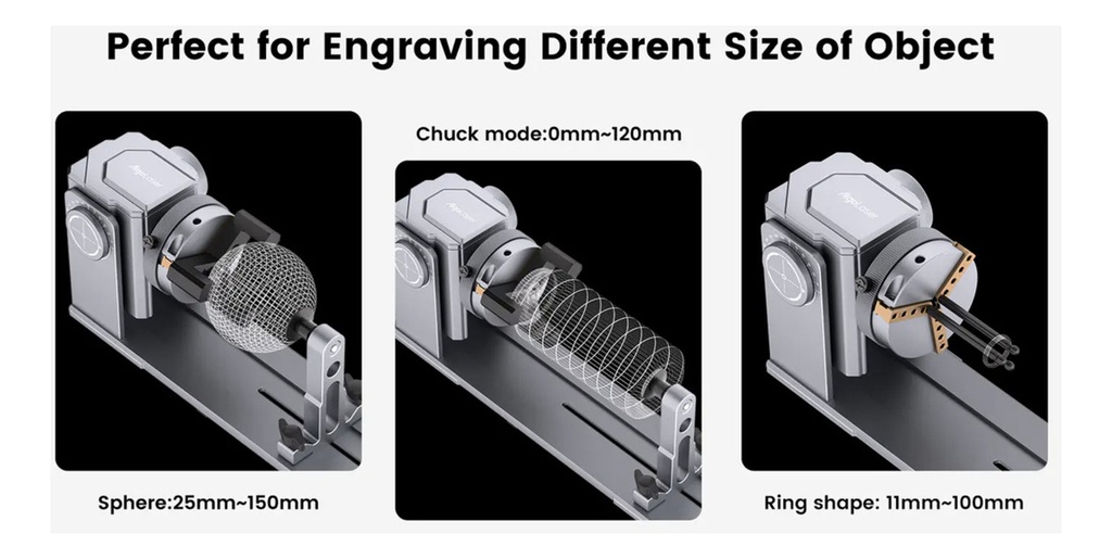 Accesorio Rotativo Algo Laser Tipo Chuck Arc 1.0