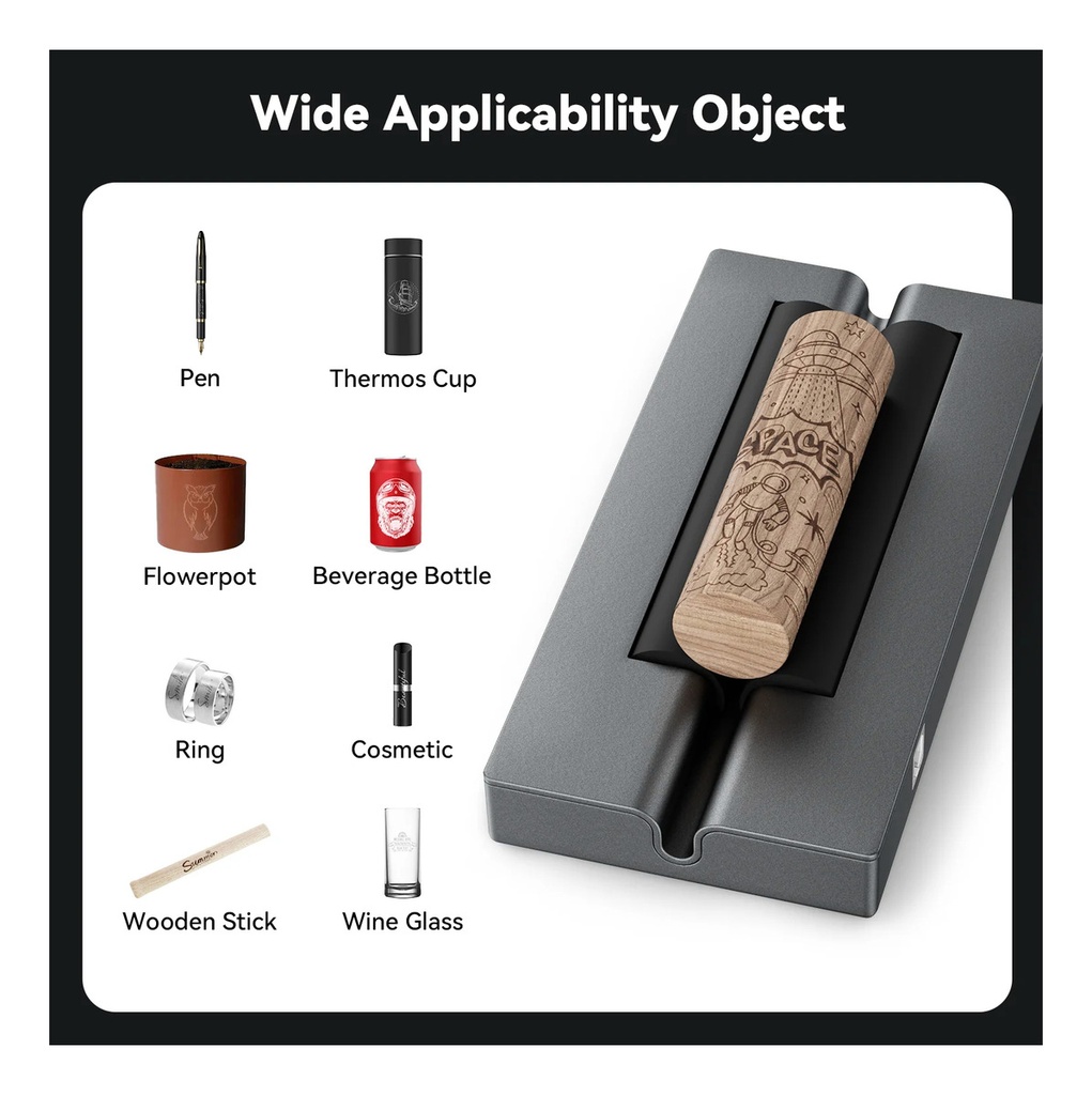 Accesorio Rotativo Cnc Laser Wainlux R1