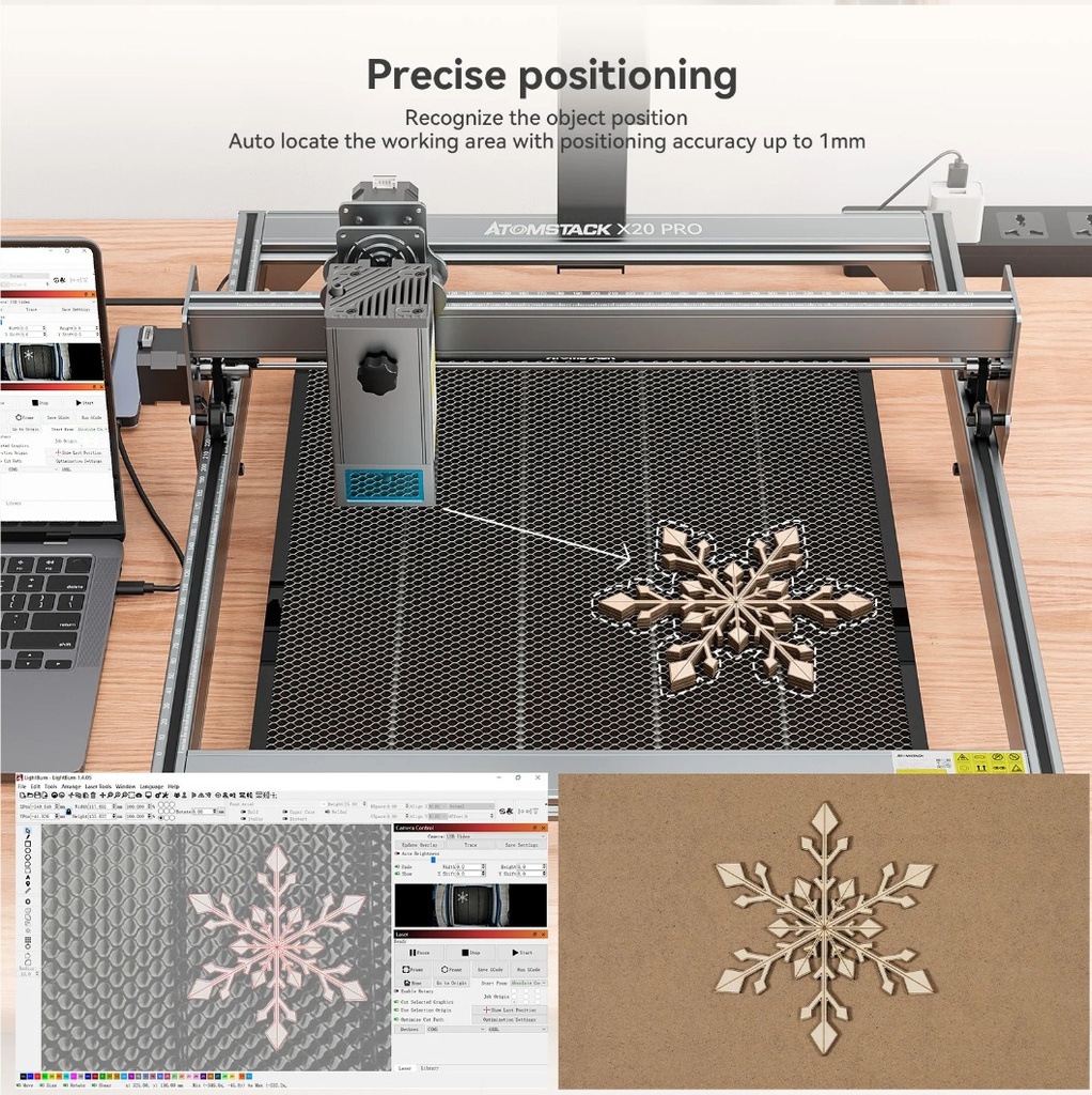 Atomstack Ac2 - Camara Para Lightburn