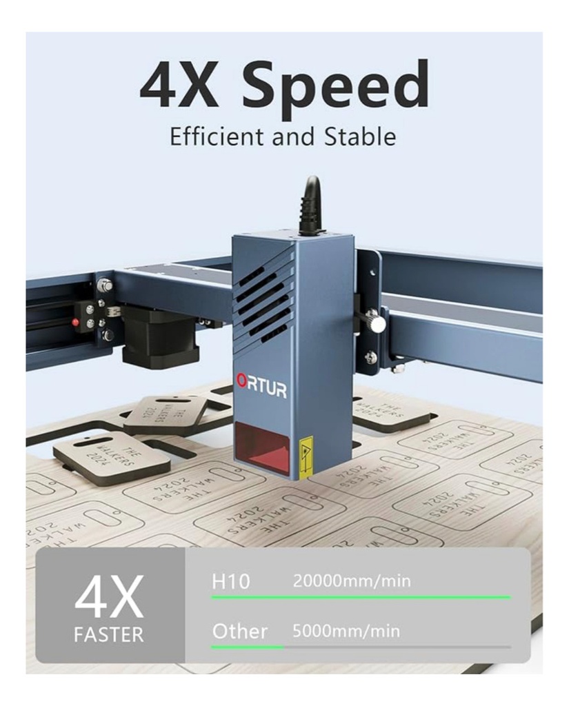 Grabadora Y Cortadora Laser Ortur H10 10w