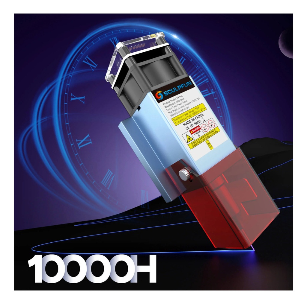 Laser Corte Y Grabado Sculpfun S9 Pro 10w