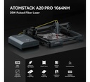 Laser De Fibra De Marco Atomstack 1064nm 20w