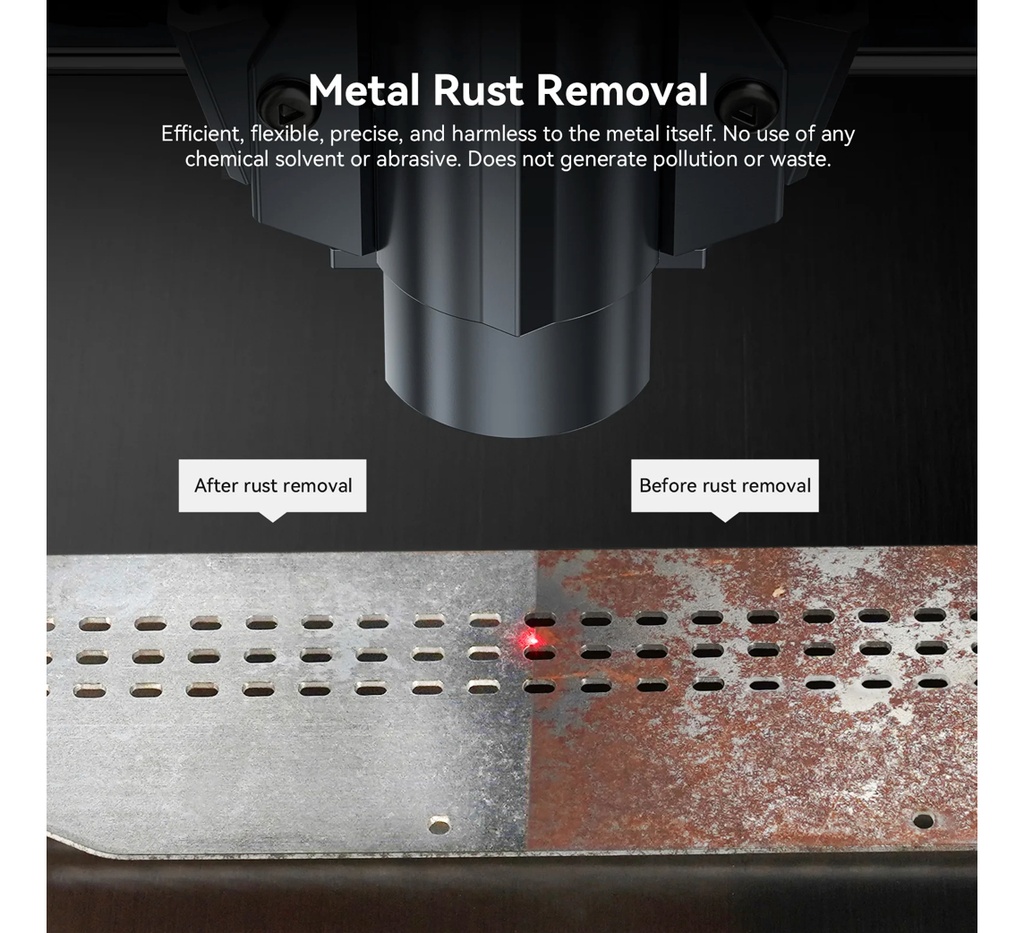 Laser De Fibra De Marco Atomstack 1064nm 20w