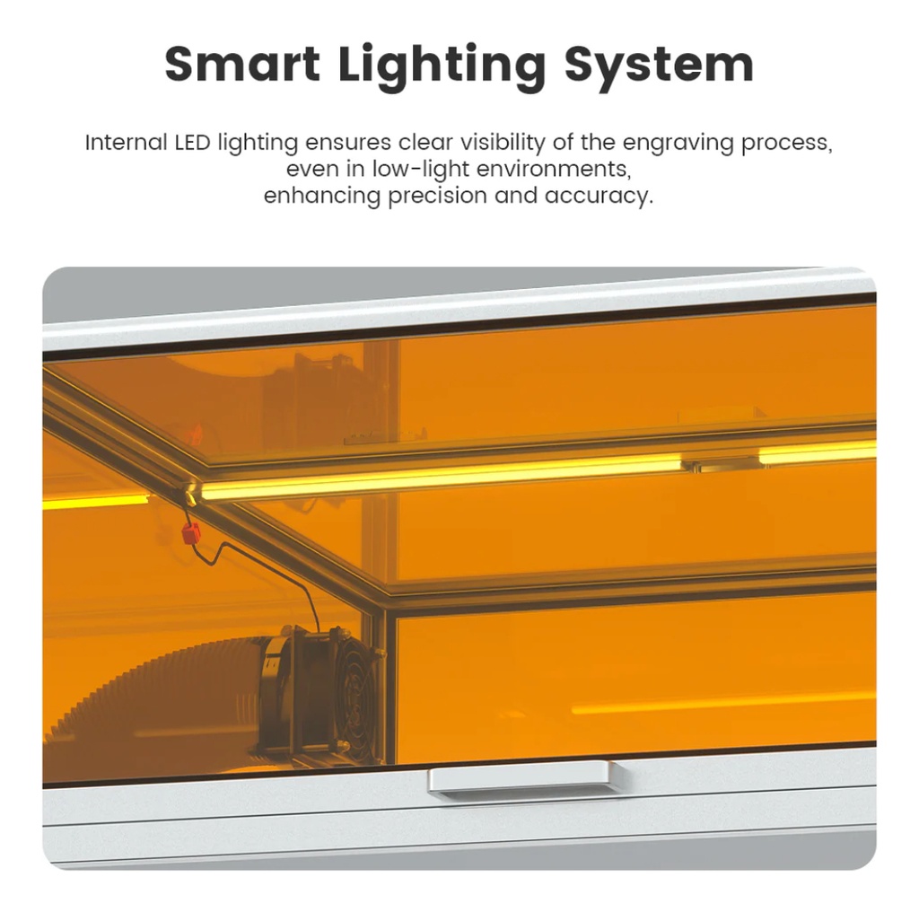 Cobertor Contra Humos Algo Laser Smart Enclosure 2.0 Cámara