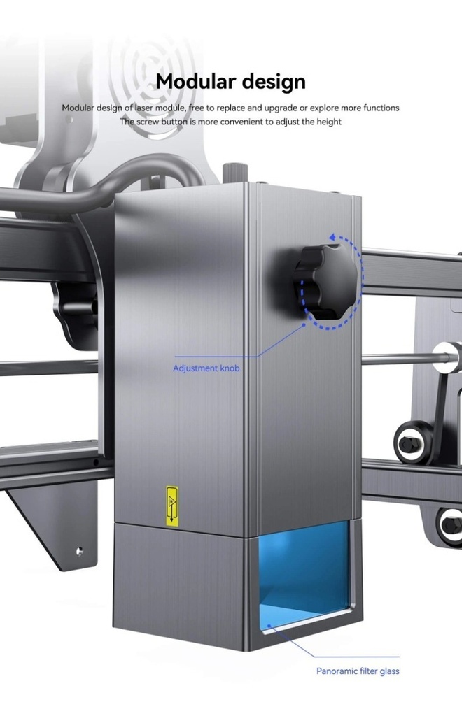 Atomstack X20 Pro 130w Incluye Asistente Aire