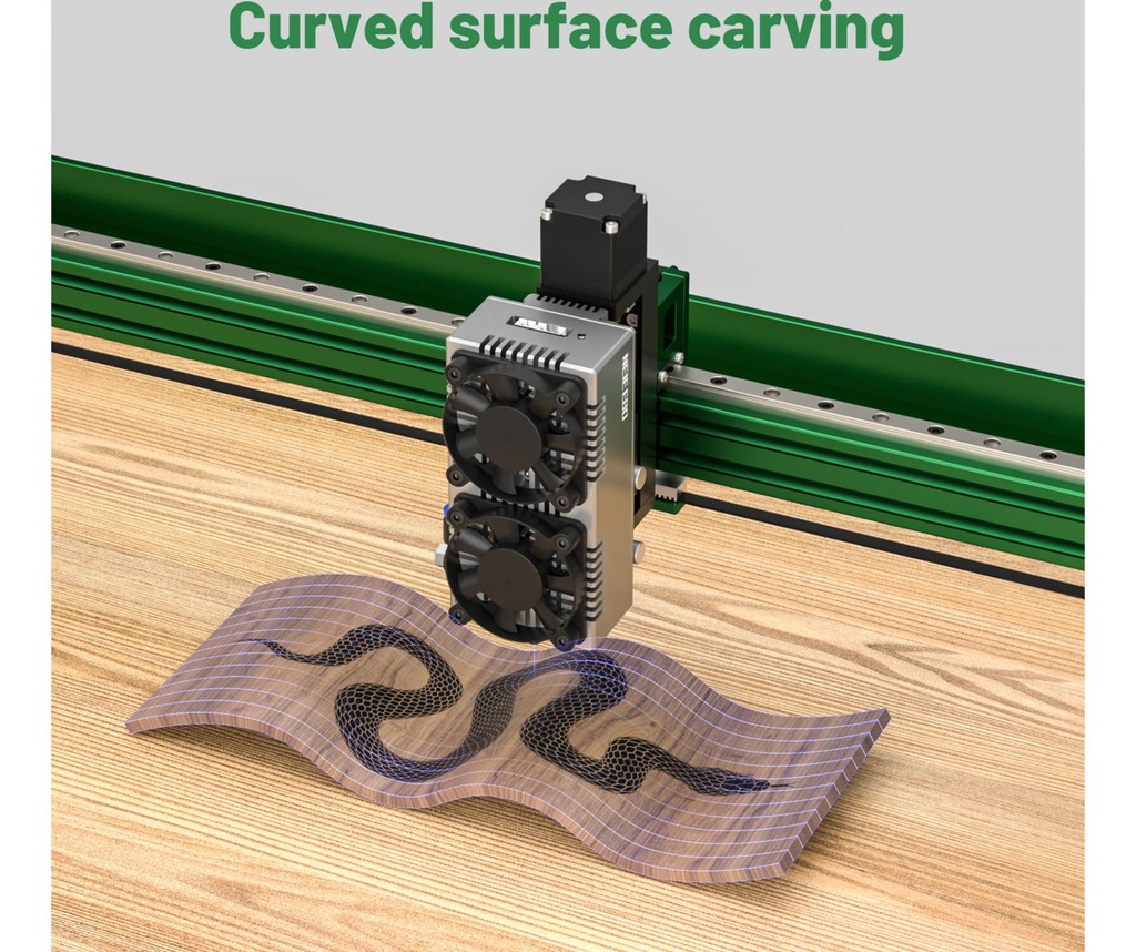 Neje 4 Max 20w 75x46 Cm +plotter+dibujo+rotativo+aire+pad