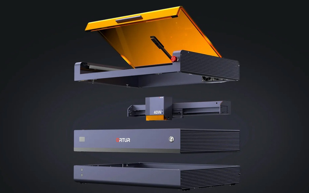 Grabadora Y Cortadora Laser Ortur H20 20w - La Mas Completa