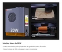 Grabadora Y Cortadora Laser Ortur H20 20w - La Mas Completa
