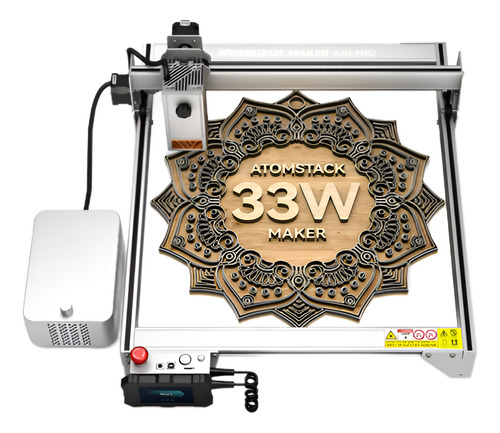 Atomstack X30 Pro 160w (33w Opticos) 6 Nucleos