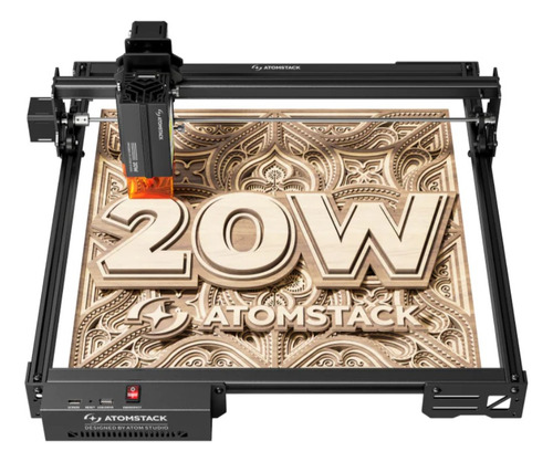 Atomstack A20 Pro V2 Black Maquina Laser