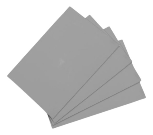 Goma Laser Para Sellos Sin Olor Gris Tamaño A4 X10 Unidades Tinta Negro
