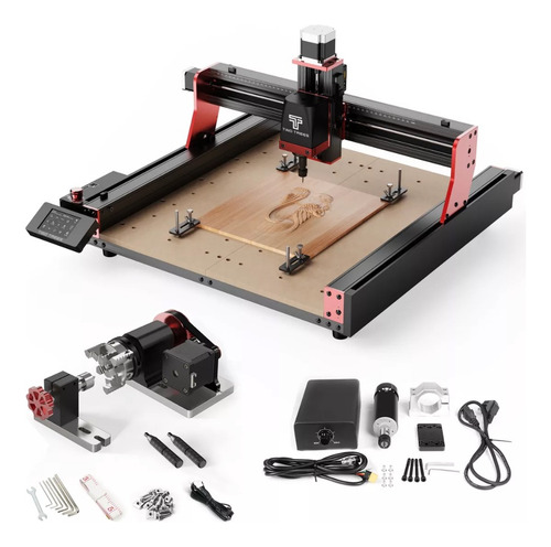 Router Cnc Two Trees Ttc 450pro 500w + Rotativo 4to Eje