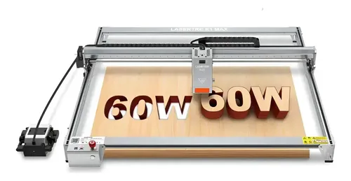 Cnc Corte Laser Lasertree K1 Max 60W  800*600MM + Panal de Abejas + Bomba de Aire
