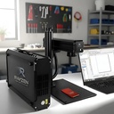 Laser De Fibra Rayzen Noir 30w - 2 En 1 Portátil + Rotativo