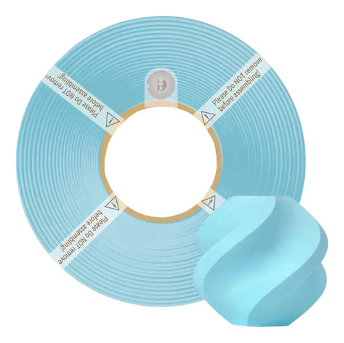 Filamento PLA Matte Azul Hielo 1kg Bambulab 