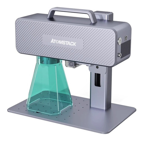 [000148] Atomstack M4 Laser De Fibra 2 En 1  Graba Metales/oro-plata