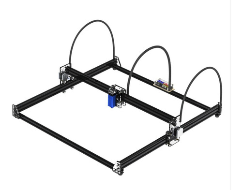 [CNC-5W-CREATIVE MAKER-65X65-130W+ASISTENTE] Cnc Laser 65x65cm-130w Con Asist. Aire - Corta 5/6 Mm Mdf